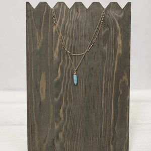 Layered Gem Necklace